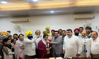 Ludhiana councilor Pinky Bansal joined AAP along with her husband