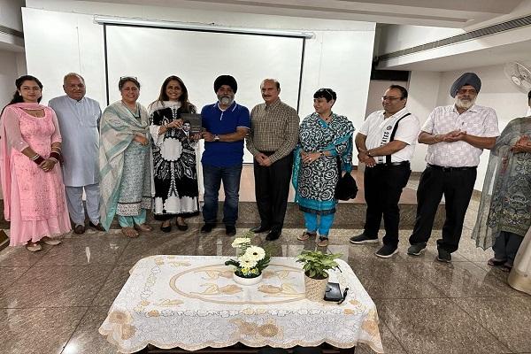 Organized book release ceremony at Ramgarhia Girls College Ludhiana