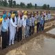 The Agriculture Minister has started the planting of paddy for the flood affected farmers