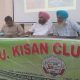 A discussion about saffron crops took place in the monthly meeting of Kisan Club