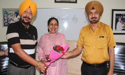 PAU Associate Director of Skill Development Center Dr. Honored to Rupinder Kaur