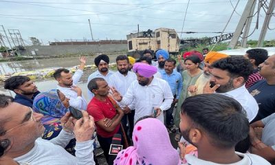 MLA Grewal inspected Budhe Darya, gave instructions to officials ​