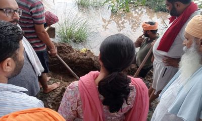 The tireless efforts of the army and the administration filled the gap in the Doraha canal ​