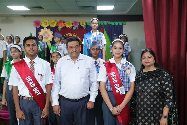 Investiture ceremony conducted at BCM Arya School