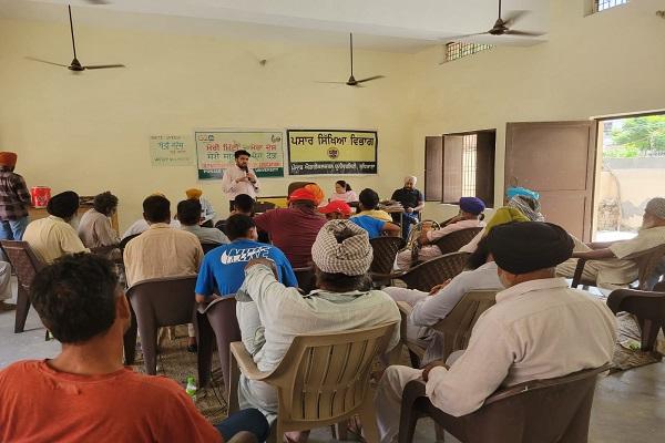 Training program conducted on prevention of paddy pests and diseases