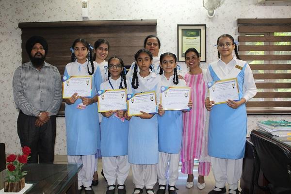 NSPS secured 2nd place in LSSC folk song competition