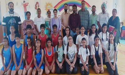 Organizing karate and volleyball tournament in Sacred Soul Convent School