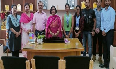 GCG in Punjab State Swimming Championship The female students won silver and bronze medals