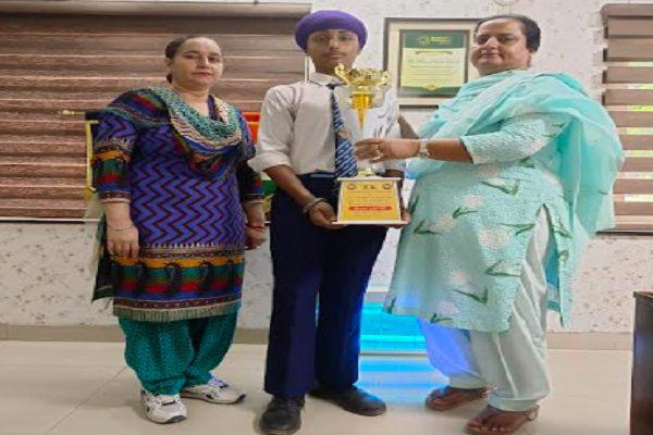 NSPS player won second prize in martial arts competition