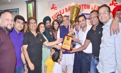 Kohinoor Super Kings win Sutlej Badminton League, MP Arora distributes prizes