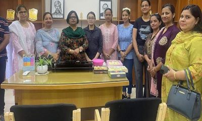 Government college girls' students put up an excellent performance