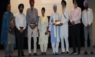 SGPC President Dhami felicitated NSPS student for outstanding achievement