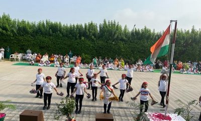 77th Independence Day was celebrated in BCM Arya School