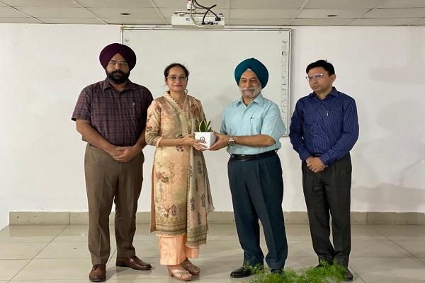 Induction program conducted for students for the new academic year