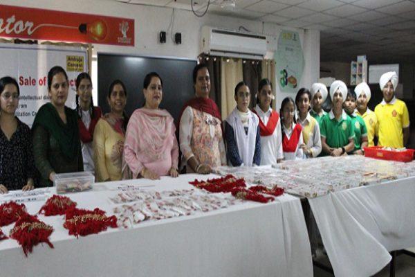 Rakhi exhibition organized for children with special needs at NSPS