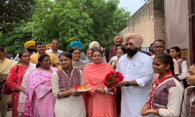 MLA Kulwant Singh Sidhu inaugurated the renovation works in the government school
