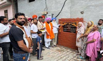 MLA Bhola Grewal inaugurated a new tubewell in Ward No: 3