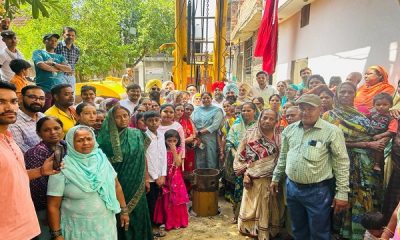 Inauguration of drinking water tube well in Ward No: 34 by MLA Chhina
