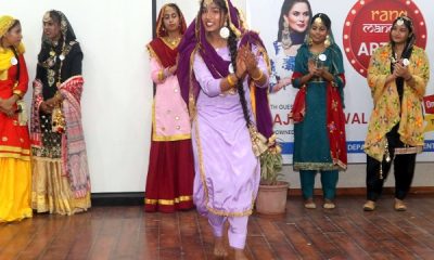 Teej festival celebrated at Gulzar Group of Institutes