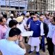 MP Arora reviewed the ongoing development projects in Ludhiana