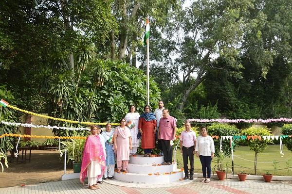 Government College Girls celebrated 77th Independence Day
