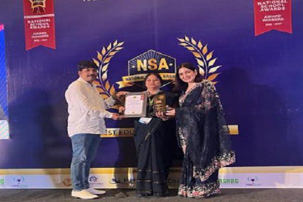 BCM awarded Arya with National School Award 2023