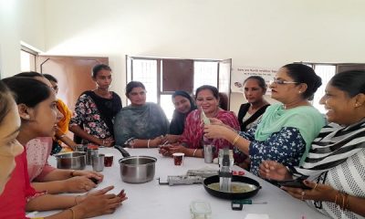 Rural women trained to make candles