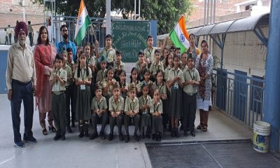 Independence Day was celebrated with enthusiasm and enthusiasm in DGSG Public School