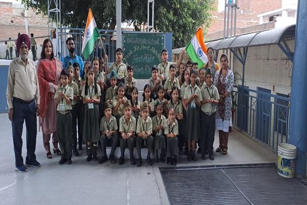 Independence Day was celebrated with enthusiasm and enthusiasm in DGSG Public School