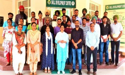 Skill Development Center of PAU imparted training on organic farming