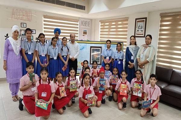 National Librarian's Day was celebrated at Drishti School