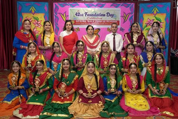 The 42nd Foundation Day of Springdale was celebrated with joy and games