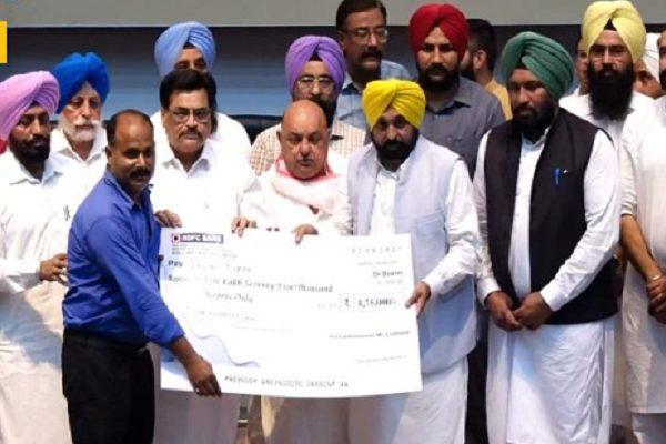 Big gift of CM Mann to the poor families of Ludhiana, other announcements were also made