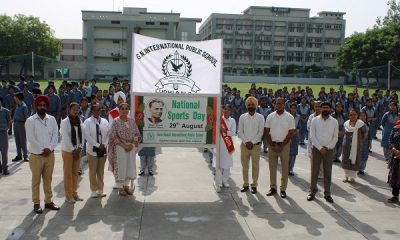 National Sports Day was celebrated at Guru Nanak International School