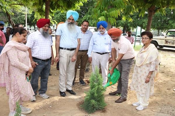 PAU Tree planting campaign started from Botanical Garden