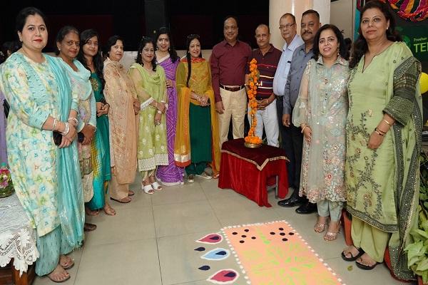 A grand Freshers-cum-Teez party organized at Devaki Devi Jain College