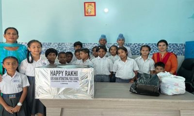 Activities done to celebrate Rakshi at Guru Nanak International School