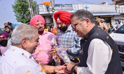 Police Commissioner Sidhu visited his native village Siddwan Bet, received a warm welcome