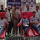 Blood donation camp organized at KLSD College, blood donors honored