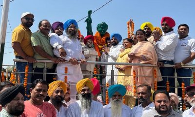 MLA Grewal offered flowers on the birthday of Shaheed Sardar Bhagat Singh