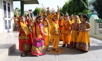Janmashtami festival was celebrated in Guru Nanak International School