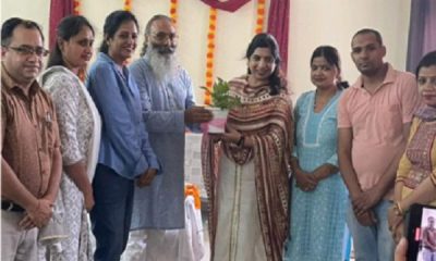 Conducting meditation sessions for female students and faculty