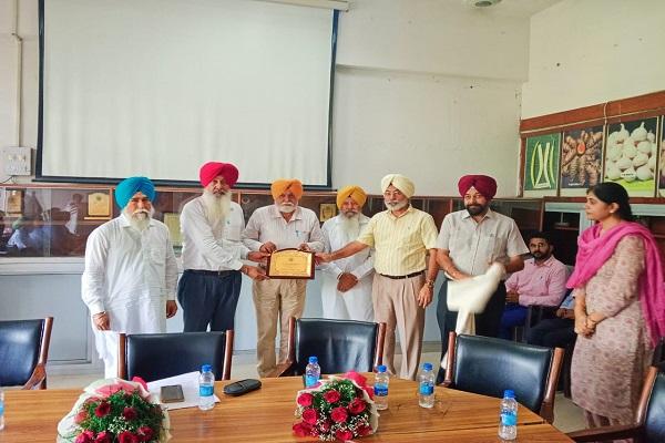 PAU Renowned Vegetable Scientist Shri Buta Singh Romana has retired