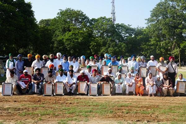 Establishment of Trivaini in memory of the farmers who sacrificed their lives during Kisan agitation