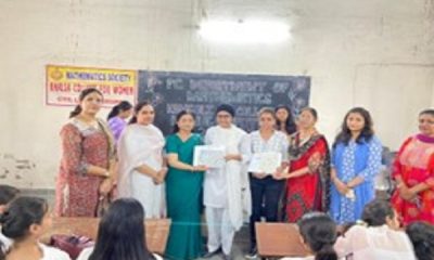 Mathematics Rangoli and Collage Making Competition conducted at KCW College
