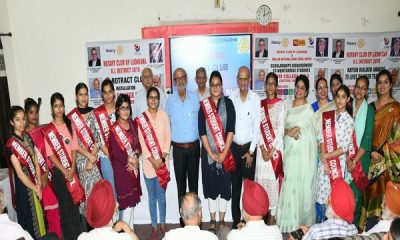 Establishment of Rotract Club in Arya College and distribution of scholarships
