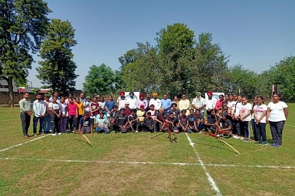 Ludhiana District Archery Tournament organized at Khalsa College