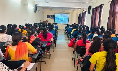 Scholarship awareness program conducted at Devaki Devi Jain College