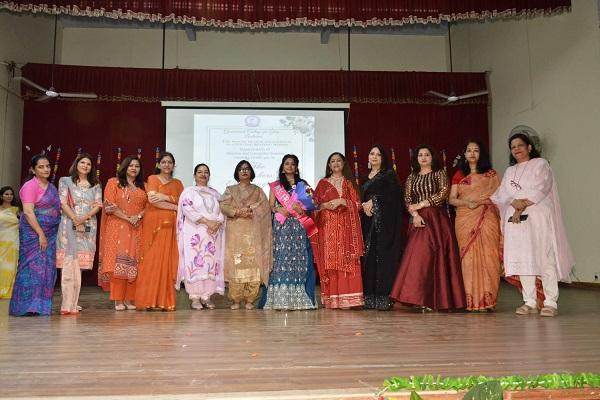 Freshers party organized by science and computer department at government college for girls