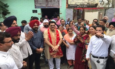 Inauguration of street construction works in ward number 90 by MLA Baga